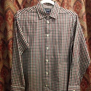 Chaps Button Down Long Sleeve Shirt